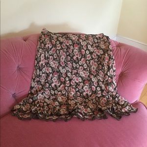 Floral skirt